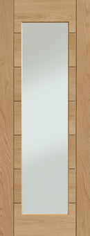XL Joinery Internal Oak Essential Palermo 1 Light with Clear Glass