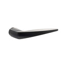 Forme Foglia Lever Door Handle on Concealed Round Rose - Matt Black