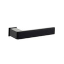 Forme Asti Lever Door Handle on Concealed Square Rose - Matt Black