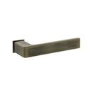 Forme Asti Lever Door Handle on Concealed Square Rose - Yester Bronze
