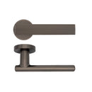 Deanta Olympia Matt Satin Black Nickel Handle