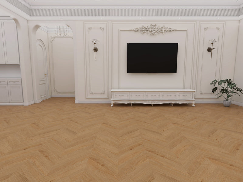 Xylo Fitzrovia SPC Vinyl Chevron Tuckers Point - 6 x 127 x 600mm