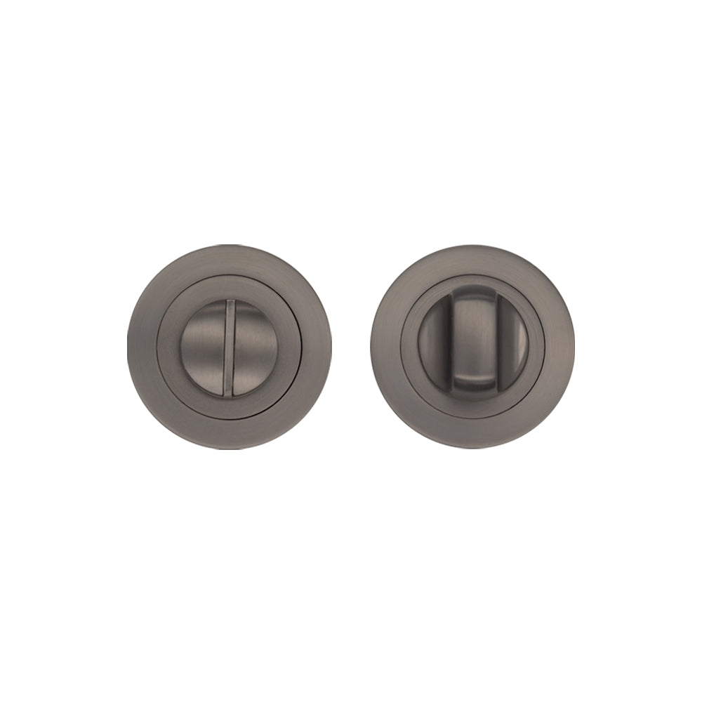 Deanta Thumbturn Set Matt Satin Black Nickel