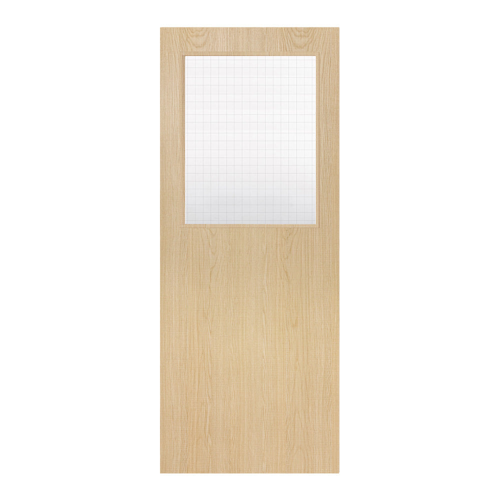 Deanta Flush Prefinished Ash FD30 Option 01 Wired Glaze Certifire CF5740 FSC