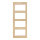 Deanta Flush Prefinished Ash FD30 Option 04 30M Clear Glaze Certifire CF5740 FSC