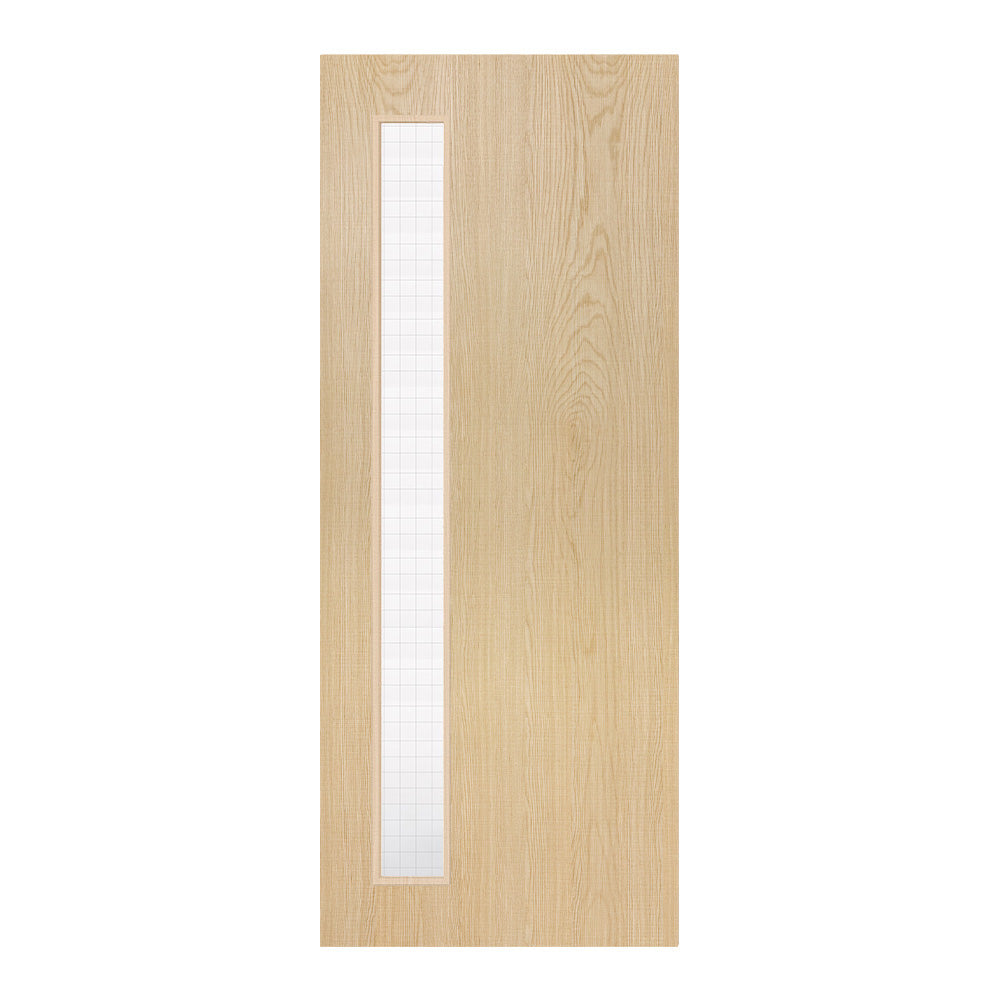 Deanta Flush Prefinished Ash FD30 Option 06 Wired Glaze Certifire CF5740 FSC