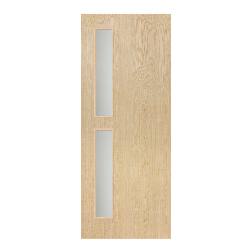 Pre-Assembled Flush Prefinished Ash FD30 Option 07 30M Satin Glaze Certifire CF5740 FSC Door Set