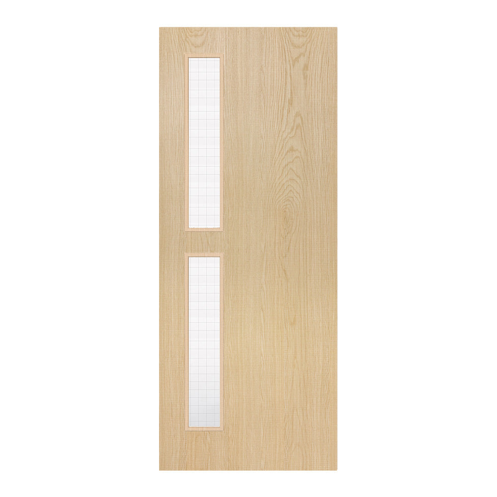 Deanta Flush Prefinished Ash FD30 Option 07 Wired Glaze Certifire CF5740 FSC