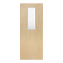 Deanta Flush Prefinished Ash FD30 Option 14 Wired Glaze Certifire CF5740 FSC