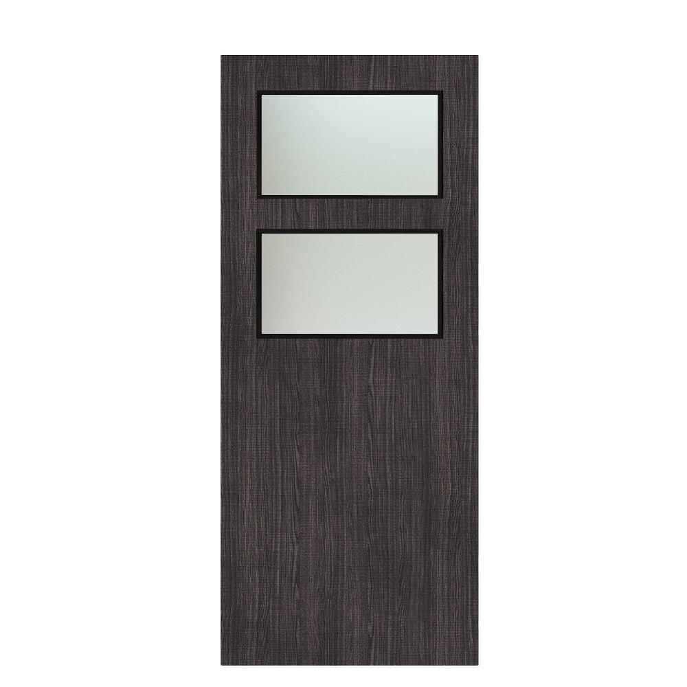 Deanta Flush Dark Grey Ash FD30 Option 02 30M Satin Glaze Certifire CF5740 FSC