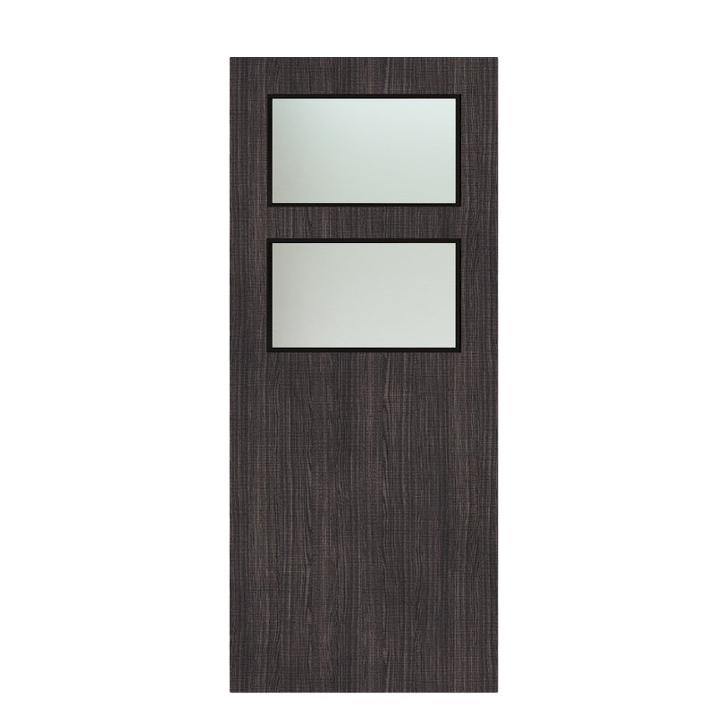 Deanta Flush Dark Grey Ash FD30 Option 02 30M Satin Glaze Certifire CF5740 FSC