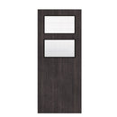 Deanta Flush Dark Grey Ash FD30 Option 02 Wired Glaze Certifire CF5740 FSC