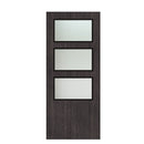 Deanta Flush Dark Grey Ash Option 03 Satin Glaze FSC