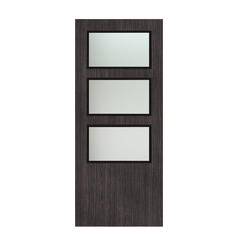 Deanta Flush Dark Grey Ash FD30 Option 03 30M Satin Glaze Certifire CF5740 FSC
