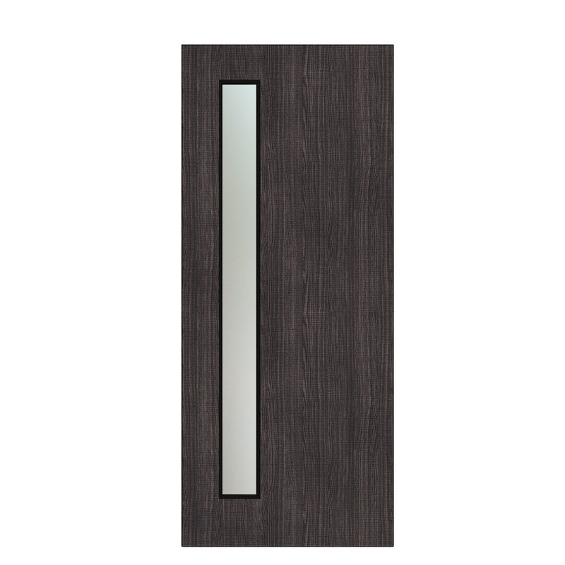 Deanta Flush Dark Grey Ash Option 06 Satin Glaze FSC