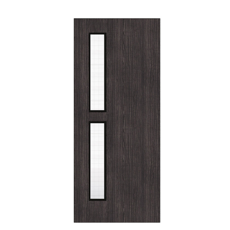 Deanta Flush Dark Grey Ash FD30 Option 07 Wired Glaze Certifire CF5740 FSC