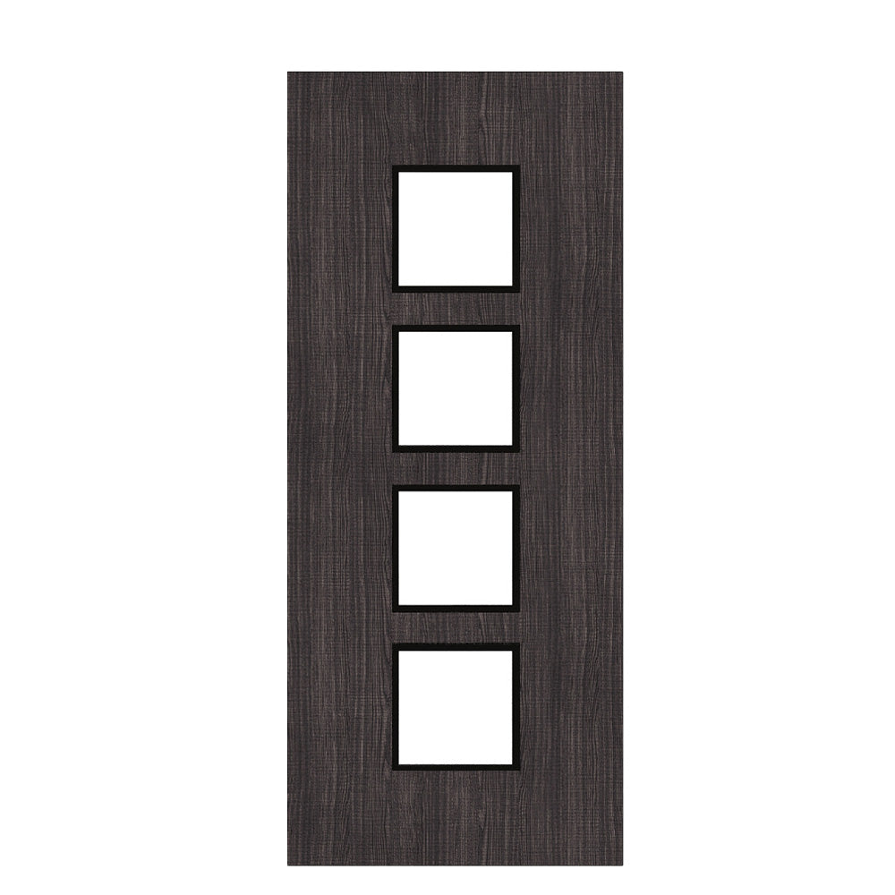 Deanta Flush Dark Grey Ash Option 09 Standard Glaze FSC