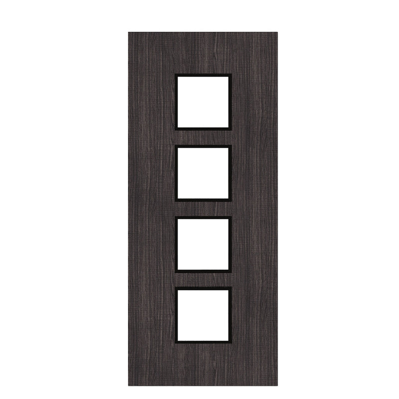Deanta Flush Dark Grey Ash Option 09 Standard Glaze FSC