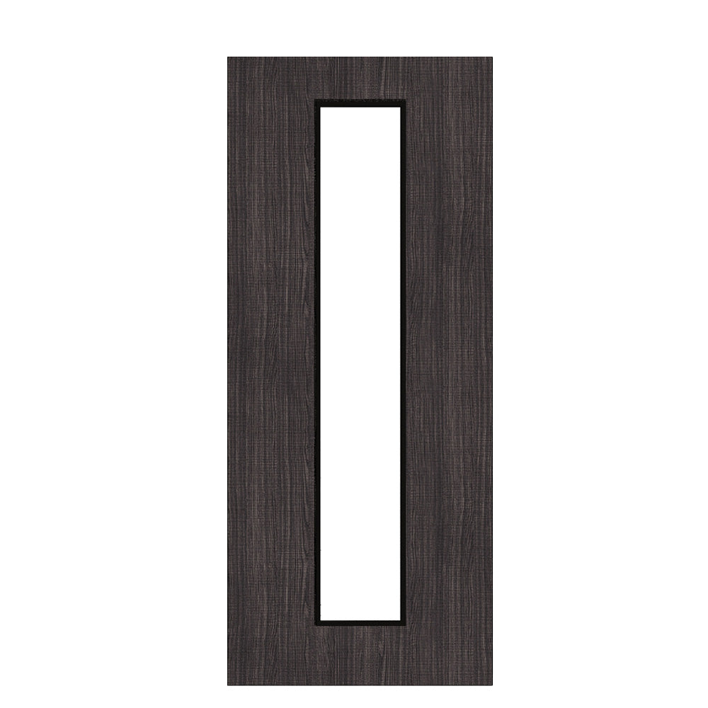 Deanta Flush Dark Grey Ash FD30 Option 10 30M Clear Glaze Certifire CF5740 FSC