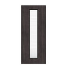 Deanta Flush Dark Grey Ash FD30 Option 10 Wired Glaze Certifire CF5740 FSC