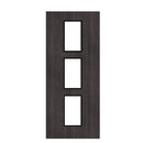 Deanta Flush Dark Grey Ash FD30 Option 11 30M Clear Glaze Certifire CF5740 FSC