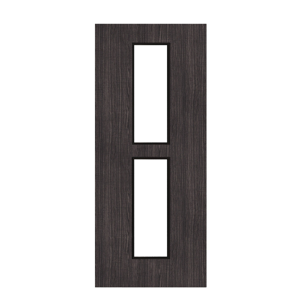 Deanta Flush Dark Grey Ash FD30 Option 12 30M Clear Glaze Certifire CF5740 FSC