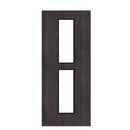 Deanta Flush Dark Grey Ash FD30 Option 12 30M Clear Glaze Certifire CF5740 FSC