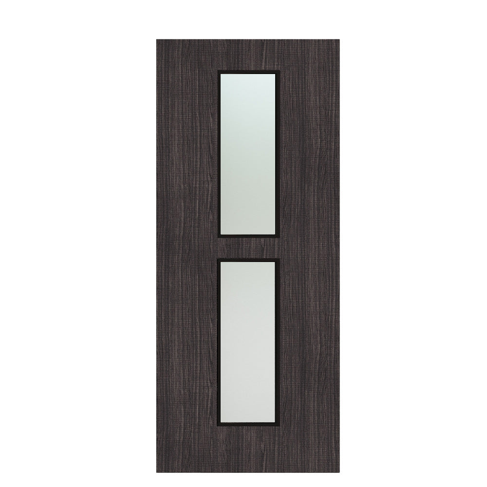 Deanta Flush Dark Grey Ash FD30 Option 12 30M Satin Glaze Certifire CF5740 FSC