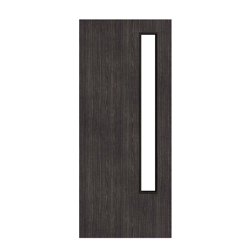 Deanta Flush Dark Grey Ash FD30 Option 13 30M Clear Glaze Certifire CF5740 FSC