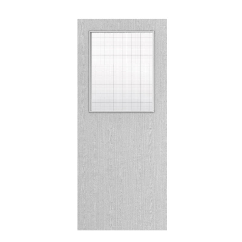 Deanta Flush Light Grey Ash FD30 Option 01 Wired Glaze Certifire CF5740 FSC
