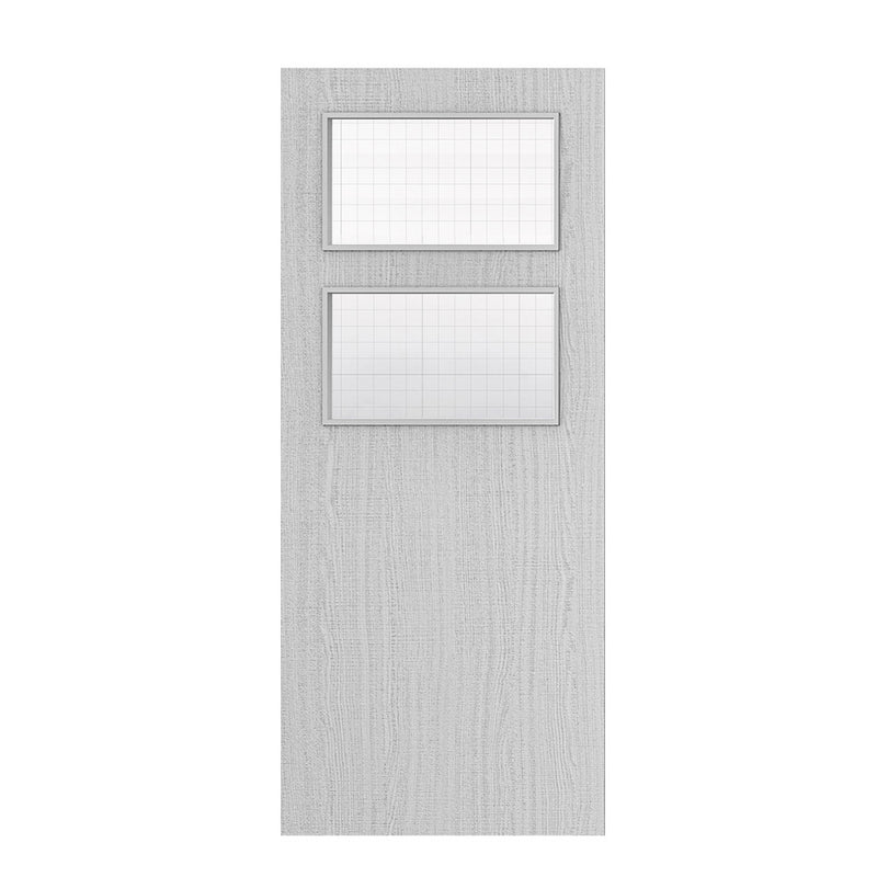 Deanta Flush Light Grey Ash FD30 Option 02 Wired Glaze Certifire CF5740 FSC