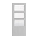 Deanta Flush Light Grey Ash FD30 Option 03 Wired Glaze Certifire CF5740 FSC
