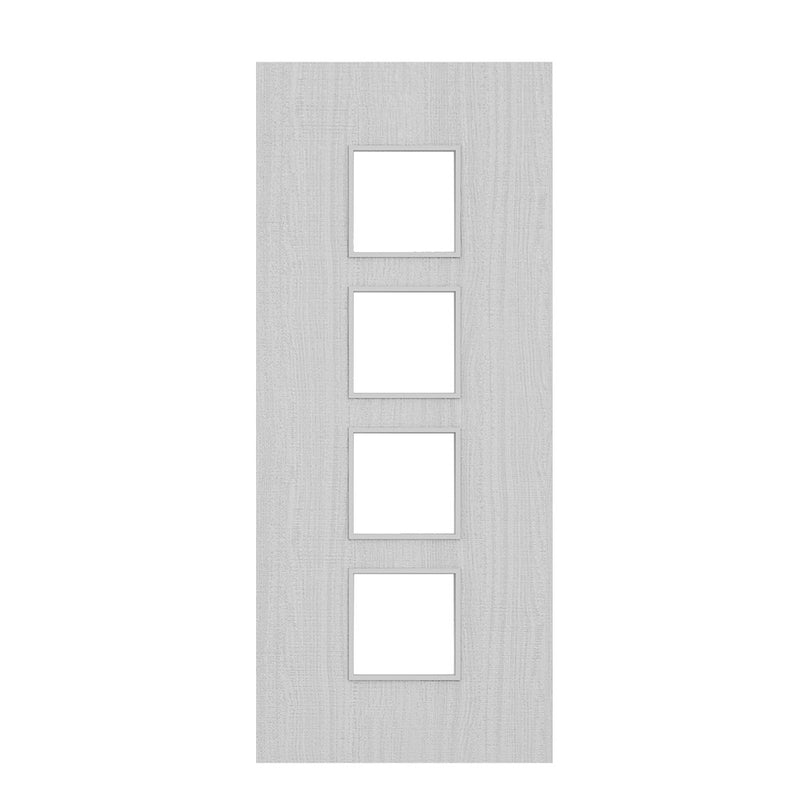 Deanta Flush Light Grey Ash Option 09 Standard Glaze FSC