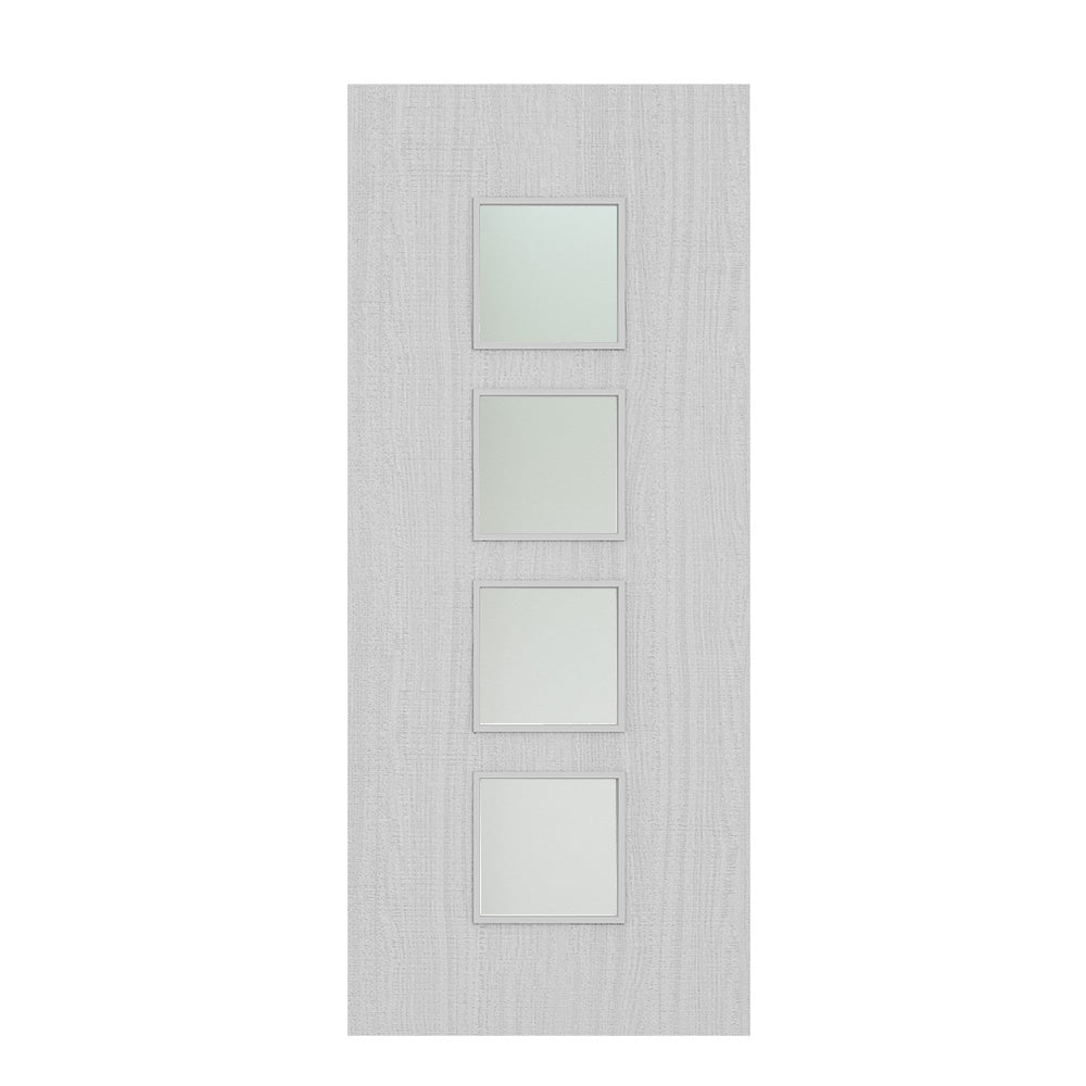 Deanta Flush Light Grey Ash Option 09 Satin Glaze FSC