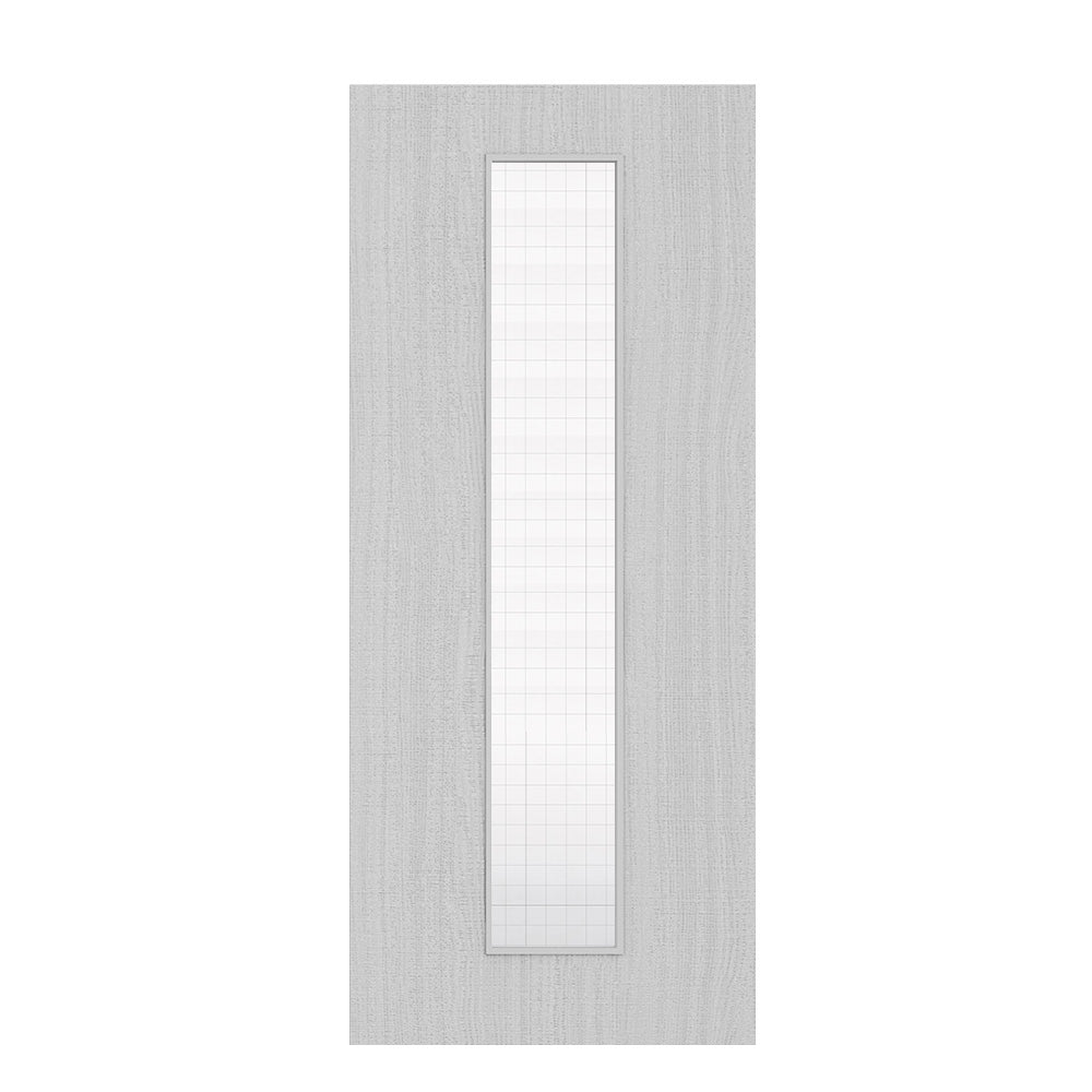 Deanta Flush Light Grey Ash FD30 Option 10 Wired Glaze Certifire CF5740 FSC