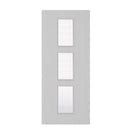Deanta Flush Light Grey Ash FD30 Option 11 Wired Glaze Certifire CF5740 FSC