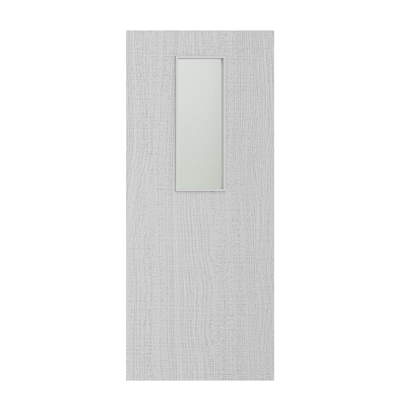Deanta Flush Light Grey Ash Option 14 Satin Glaze FSC