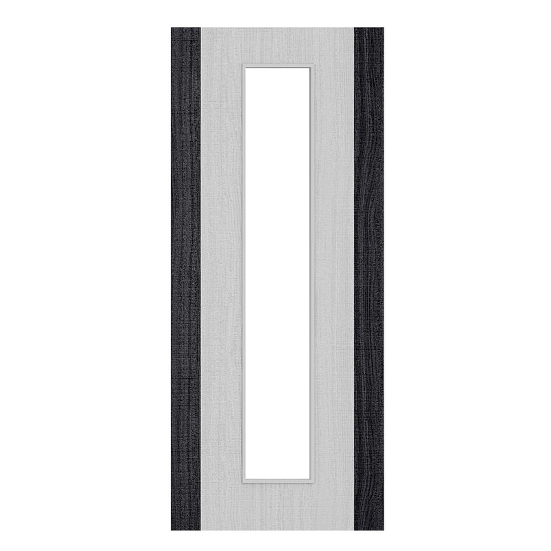 Deanta Flush Light Grey Ash Dark Grey Edges Option 10 Standard Glaze FSC