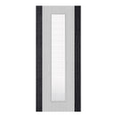 Deanta Flush Light Grey Ash Dark Grey Edges FD30 Option 10 Wired Glaze Certifire CF5740 FSC