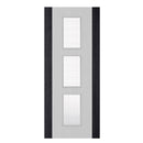 Deanta Flush Light Grey Ash Dark Grey Edges FD30 Option 11 Wired Glaze Certifire CF5740 FSC