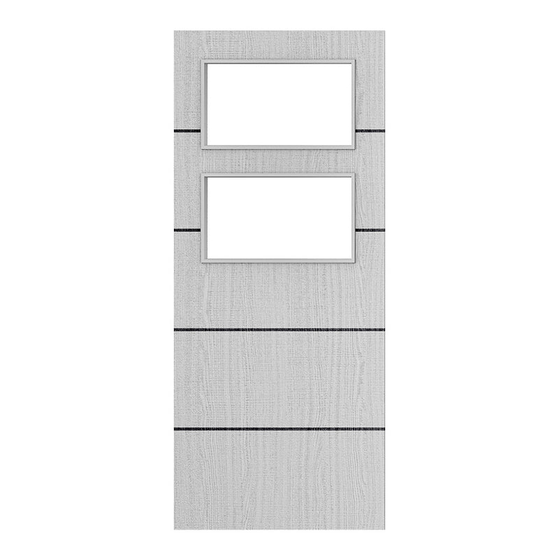Deanta Flush Light Grey Ash Horizontal Inlay FD30 Option 02 30M Clear Glaze Certifire CF5740 FSC