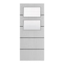 Deanta Flush Light Grey Ash Horizontal Inlay FD30 Option 02 Wired Glaze Certifire CF5740 FSC