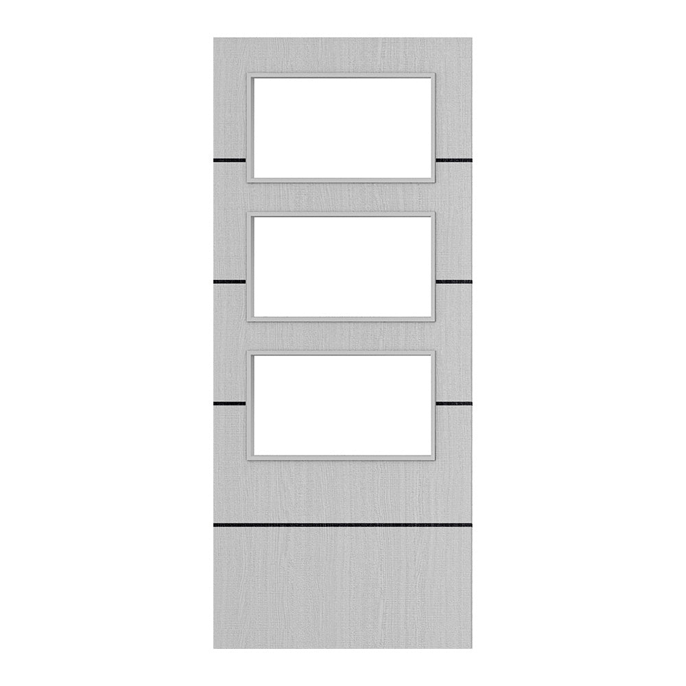 Deanta Flush Light Grey Ash Horizontal Inlay FD30 Option 03 30M Clear Glaze Certifire CF5740 FSC