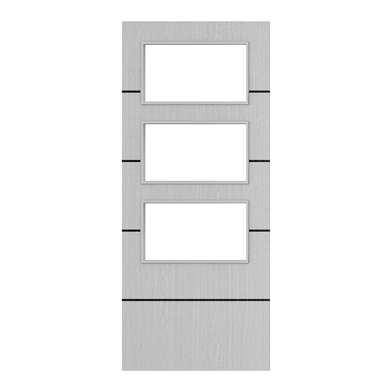 Deanta Flush Light Grey Ash Horizontal Inlay FD30 Option 03 30M Clear Glaze Certifire CF5740 FSC