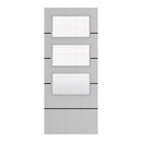 Deanta Flush Light Grey Ash Horizontal Inlay FD30 Option 03 Wired Glaze Certifire CF5740 FSC