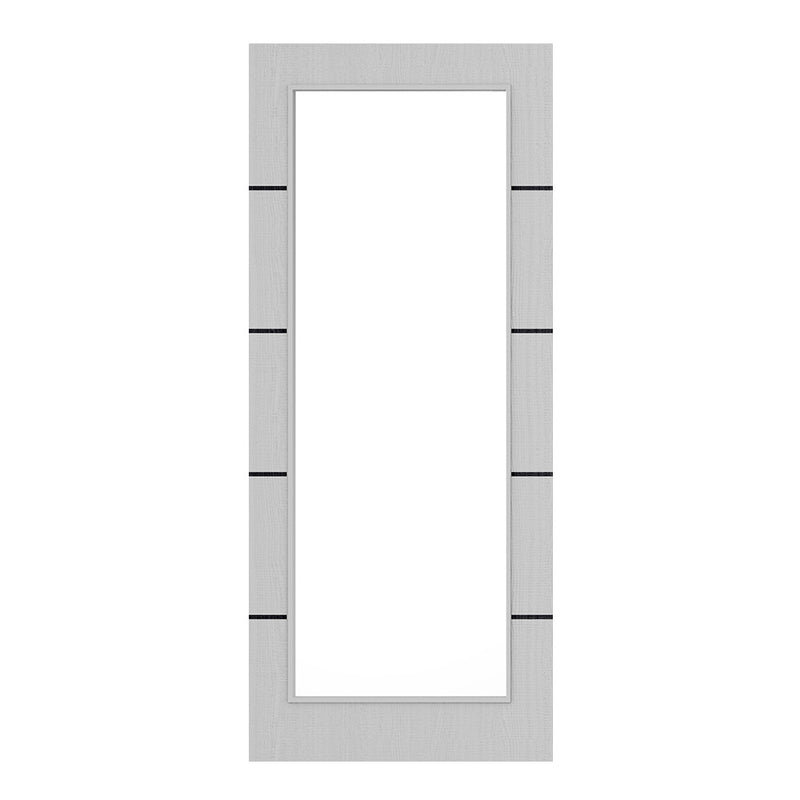 Deanta Flush Light Grey Ash Horizontal Inlay Option 05 Standard Glaze FSC