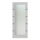 Deanta Flush Light Grey Ash Horizontal Inlay Option 05 Satin Glaze FSC