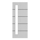 Deanta Flush Light Grey Ash Horizontal Inlay Option 06 Standard Glaze FSC
