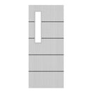 Deanta Flush Light Grey Ash Horizontal Inlay Option 08 Standard Glaze FSC