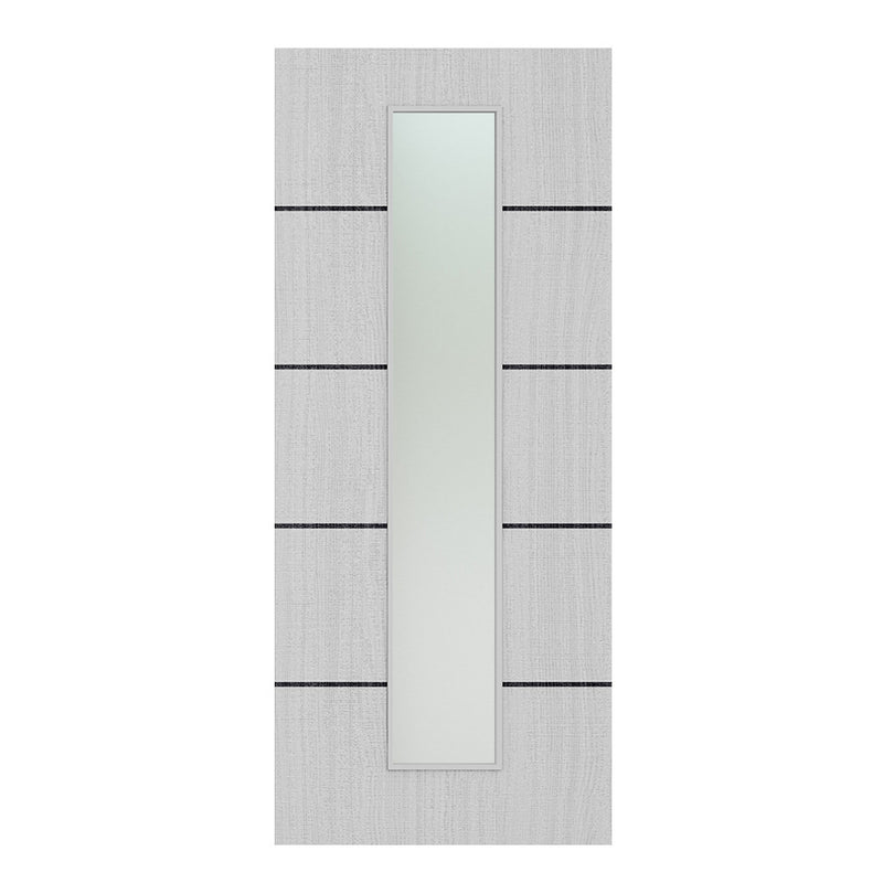 Deanta Flush Light Grey Ash Horizontal Inlay FD30 Option 10 30M Satin Glaze Certifire CF5740 FSC